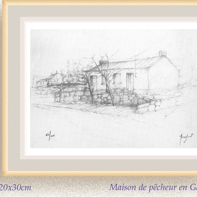 painting watercolour maritime chart N°45