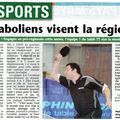 Les articles de presse de la saison 2011-2012 jusqu'à aujourd'hui