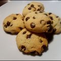 Cookies aux pépites de chocolat