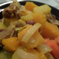 tajine d'agneau aux légumes et citron confit