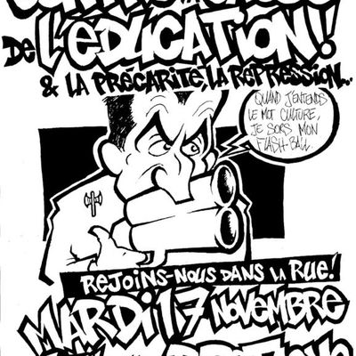Manifestation lycéenne le 17 novembre à Nantes