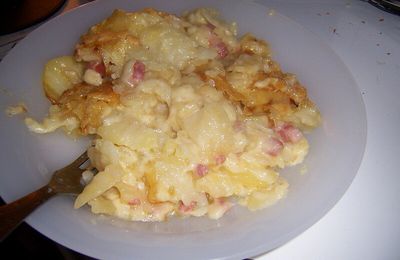 Tartiflette, vite fait, délicieux et réconfortant!