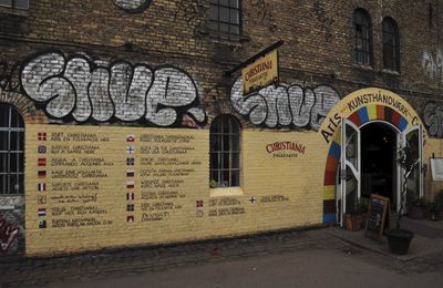 Christiania, le quartier libre de Copenhague avec