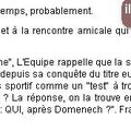 Bruno Non Alain ( Le Gouguec) . Un train de retard?