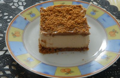 Cheesecake aux spéculoos