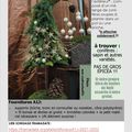 Atelier floral du 15 décembre 2021 SAPIN LUTIN