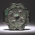 Bronze octafoil mirror. China, Tang Dynasty (618 – 907 AD). 