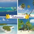 Tetiaroa - splendide carte multi-vues