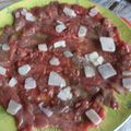 Carpaccio de boeuf