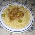 Spaghetti aux calamars à la tomate
