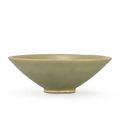 A Dongyao celadon conical bowl, Song dynasty (960-1279)