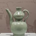Longquan celadon double gourd ewer, Southern Song dynasty, 13th century