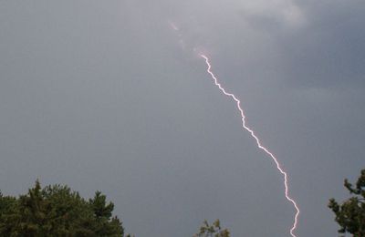 Jour d'orage sur le Léman