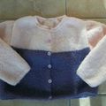 Cardigan hiver fille 