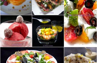 Des recettes fraîches pour affronter la canicule !!