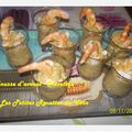 Mousse d'avocat - crevettes