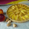 Tarte amandine aux nectarines