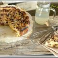 ღ " Miam " Tarte Amandine aux Poires ( pépites Choco et amandes )