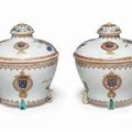 A magnificent group of French royal Chinese export collected by the late Benjamin F. Edwards III