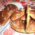 Petites brioches aux éclats de pralines