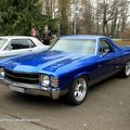  Chevrolet el camino de 1971 (Retrorencard mars 2012)