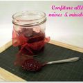 Confiture allégée mûres & mirabelles