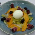 Salade de poireaux au magret