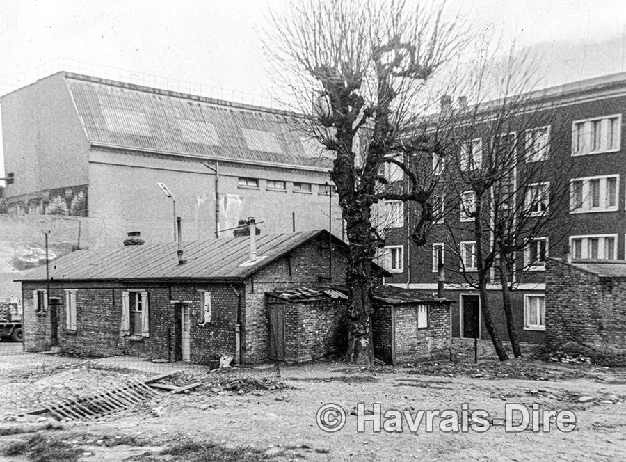 Le Havre 1944-1945 provisoire sinistré guerre baraquement. Bière Paillette