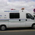 Ambulance médicalisée à Fuerteventura, Espagne