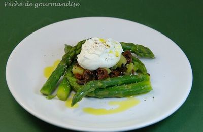 Asperges vertes à l'italienne