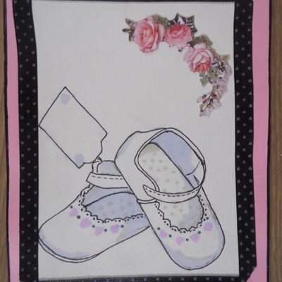 Cartes postales faites mains - Naissances