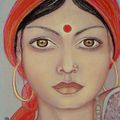 Le bindi, symbole de l'Inde.