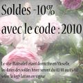 Dès aujourd'hui les soldes!