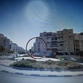 Rond-point à Beer-Sheva (Israël)