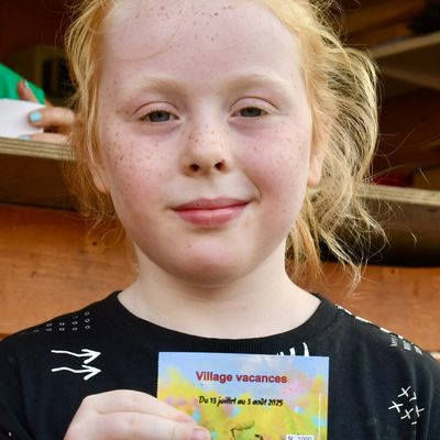 NINO, 1 000e VISITEUR DU VILLAGE VACANCES.