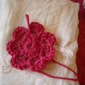 Fleur au crochet