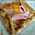 Galettes bretonnes aux œufs et jambon