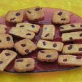 Financiers aux cranberries