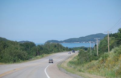 La côte nord de Gaspésie