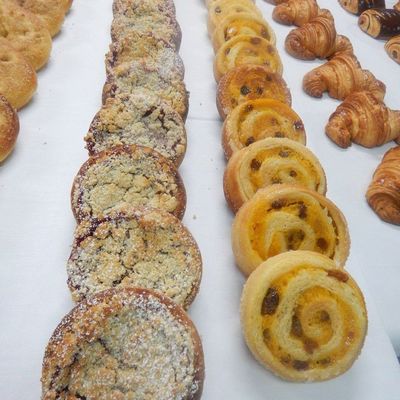 Tarte briochée Rhubarbe