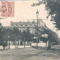 Les tramways devant la Sous Prefecture (1900)