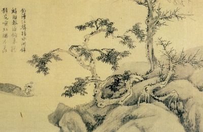 Wu Zhen (1280-1354), Pêcheurs, 1345