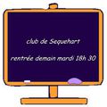 la rentrée au club