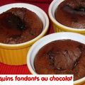 Ramequins fondants au chocolat