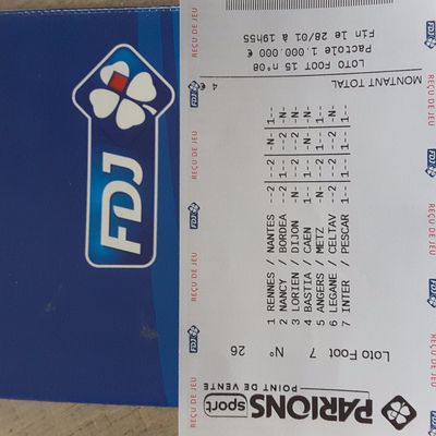 402€ gagné pour une mise de 4€