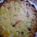 clafoutis saumon fumé poireau 