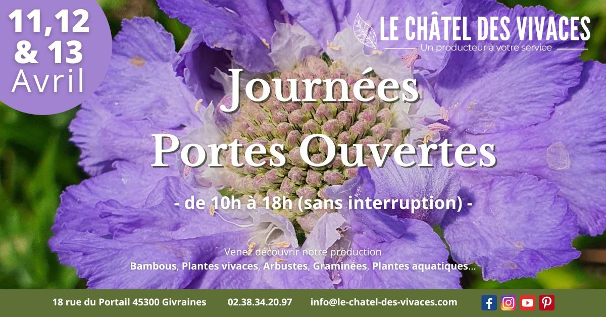 JPO avril 2025 le-chatel-des-vivaces