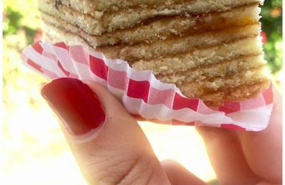 Baumkuchen ou SCHICHTTORTE le gâteau allemand