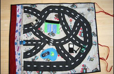 Tapis de voiture pliant