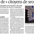 Des citoyens de seconde zone